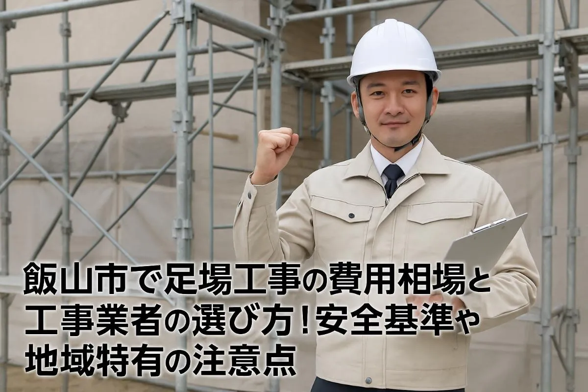 飯山市で足場工事の費用相場と工事業者の選び方を解説｜安全基準や地域特有の注意点も紹介